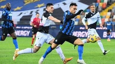 Udinese-Inter 0-0: niente titolo d'inverno per i nerazzurri. E Conte si infuria con l'arbitro