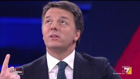 Siparietto Renzi-Giletti. L'ex premier: 