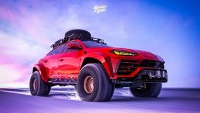 Idea Urus, ecco la Lamborghini regina delle nevi