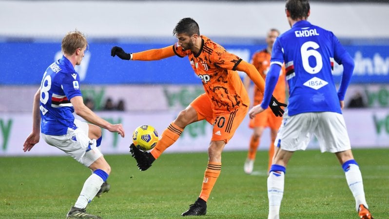 Sampdoria-Juventus 0-2, Chiesa e Ramsey tengono i bianconeri in corsa scudetto