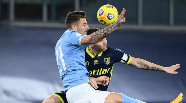 Coppa Italia: Lazio-Parma 2-1, al 90' i biancocelesti si guadagnano l'Atalanta