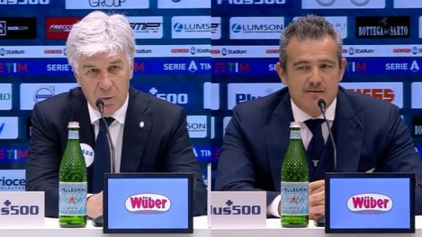 Atalanta-Lazio, scintille nelle conferenze stampa dopo la partita
