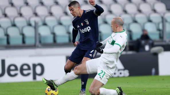 Juventus-Sassuolo 3-1, Ramsey e Ronaldo risolvono il rebus emiliano