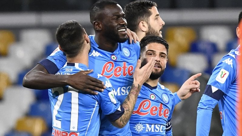Coppa Italia, Napoli-Spezia 4-2: tutto facile per gli azzurri, in semifinale c'è l'Atalanta