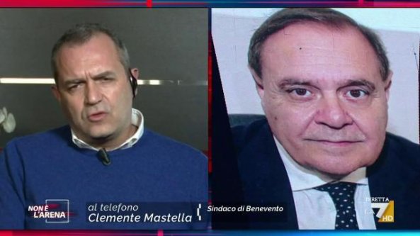 De Magistris-Mastella, insulti in diretta tv: 