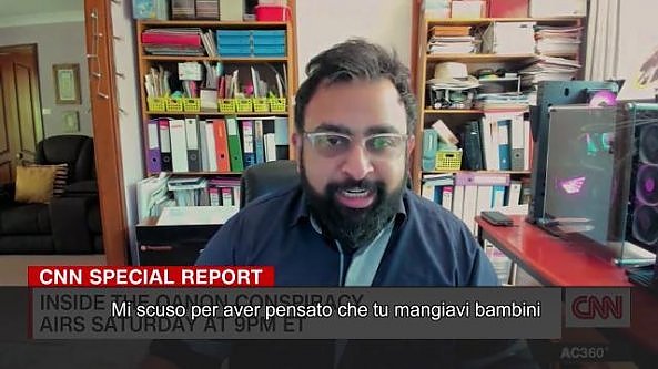 L'ex fan di QAnon si scusa con il giornalista Cnn: 