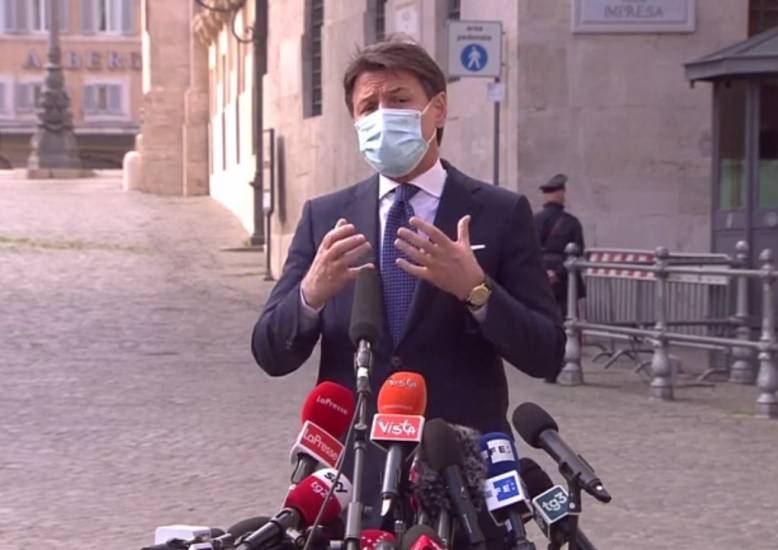 Il discorso di addio di Conte: 