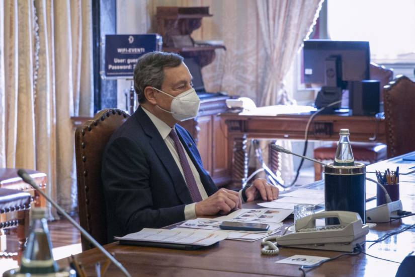 Draghi chiude il primo giro 