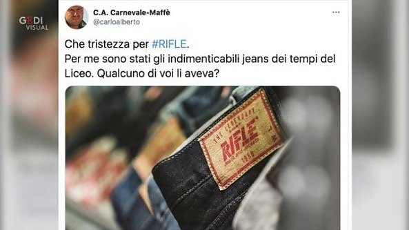 Nostalgia Rifle: i social ricordano gli storici jeans. In attesa della maxi svendita