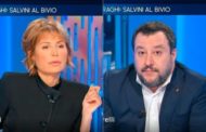 Salvini e la scena muta da Lilli Gruber: il montaggio comico di Marzilli    