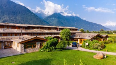 Tra le montagne della Valtellina l'agriturismo è stellato