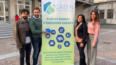 Una startup italiana trasforma acqua e sole in idrogeno verde: 