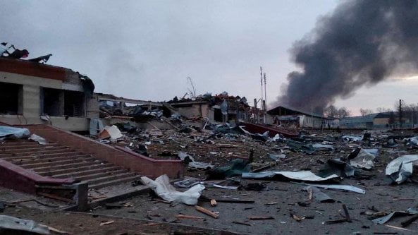 La guerra ai confini della Nato: missili sulla base d’addestramento di Yavoriv