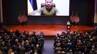 Appello di Zelensky al Congresso Usa;