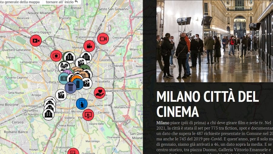 Milano come Cinecittà con oltre 700 set all’anno: