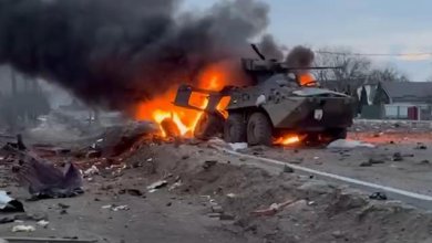 L'esercito ucraino distrugge i tank russi a soli 20 chilometri da Kiev