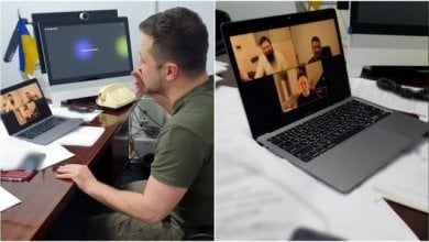 La videochiamata del premier Zelensky a Elon Musk