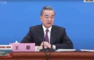 Il ministro degli Esteri Wang: 