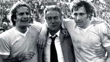 E' morto Pino Wilson, capitano della Lazio che vinse lo scudetto nel 1974