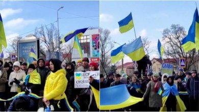 A Melitopol continuano le proteste contro l'occupazione russa