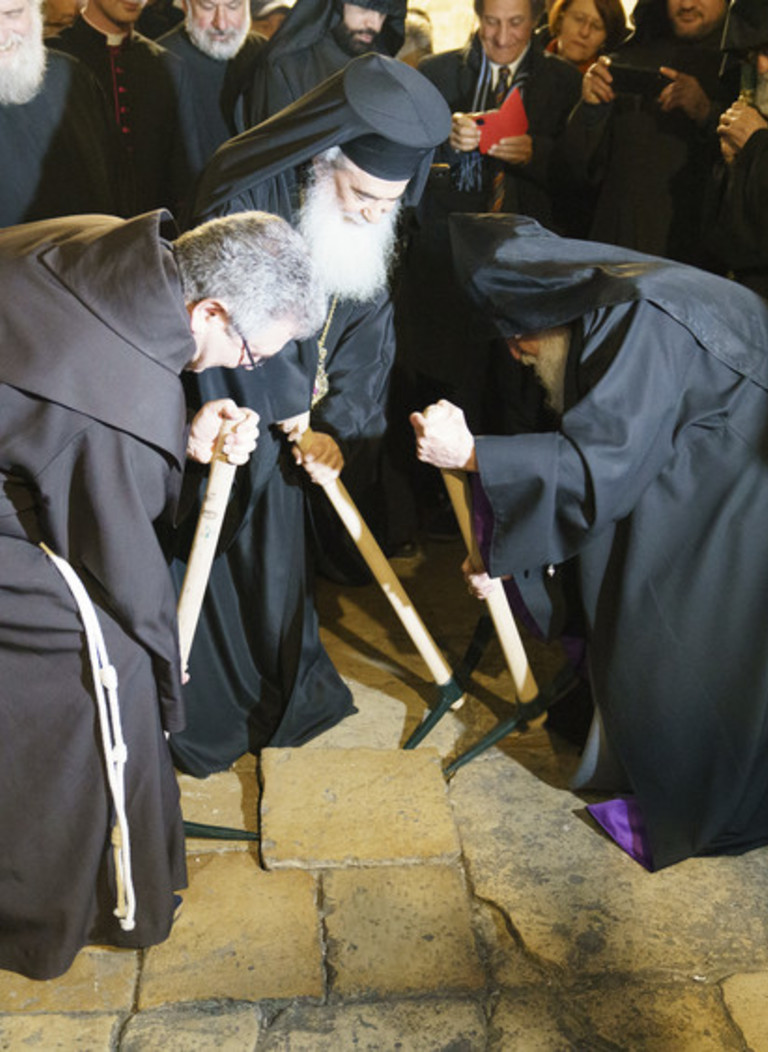 Al via gli scavi del Santo Sepolcro coordinati dalla Sapienza