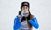 Sofia Goggia conquista la Coppa del mondo nella discesa libera