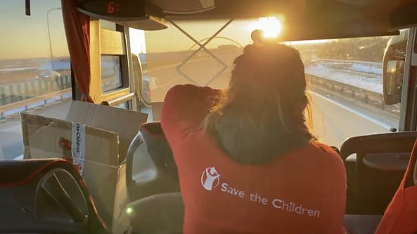 Il viaggio di Save the Children e CIR per salvare i bambini dalla guerra