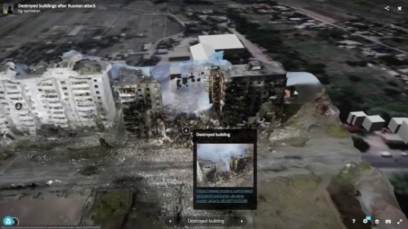 Ecco come i russi hanno distrutto la città di Borodyanka