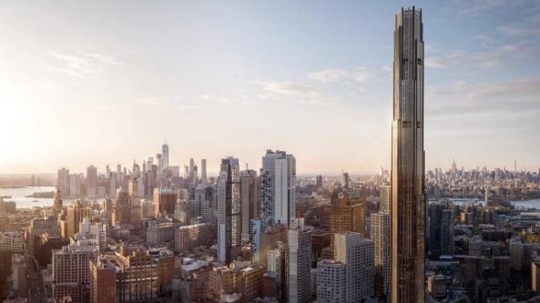 A New York c'è un primo super grattacielo fuori Manhattan e apre alle vendite