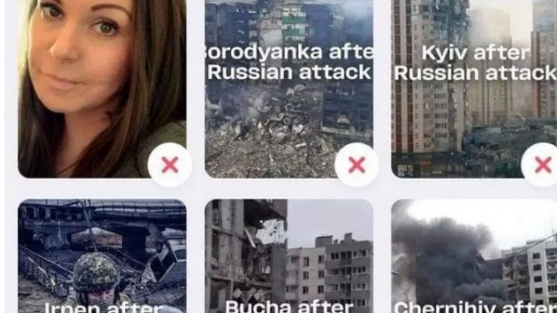 Attira i russi su Tinder, mostra loro le foto delle città ucraine devastate: la trovata di una donna polacca