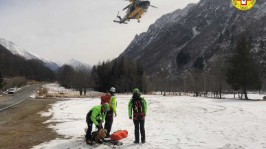 Morto il pilota americano giramondo precipitato nelle Valli di Lanzo. Trovato il corpo