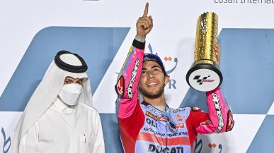 MotoGp Qatar, Bastianini trionfa a Losail: 