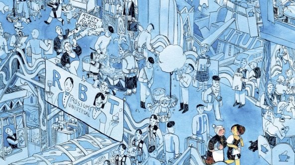 Fumetti. R.U.R.: la distopia di Karel Capek rivive nei disegni di Katerina Cupova