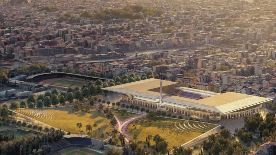 Il nuovo Franchi, uno stadio aperto tutto l'anno: 