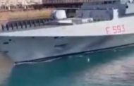 Taranto, lancio di pietre al passaggio della nave della Marina. I pacifisti: 