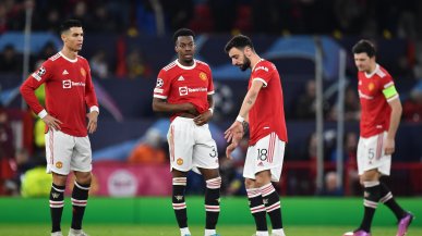 Manchester United-Atletico Madrid 0-1: Ronaldo raggiunge Messi, entrambi fuori dalla Champions