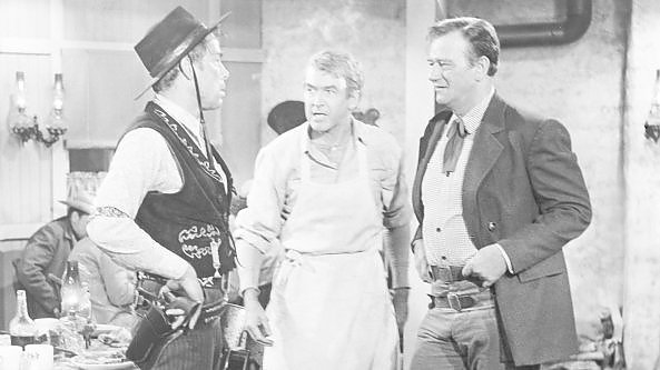 John Wayne, James Stewart, Liberty Valance e il crepuscolo del western americano