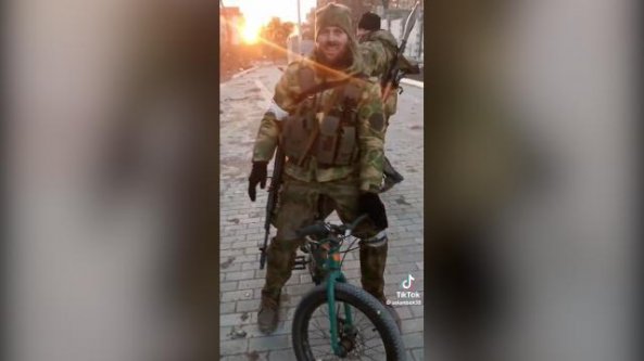 La razzia cecena: ladri di biciclette a Mariupol