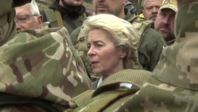 Ursula von der Leyen in visita a Kiev: 