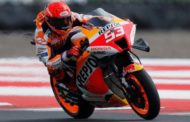 Marc Marquez in pista ad Austin, via libera dei medici