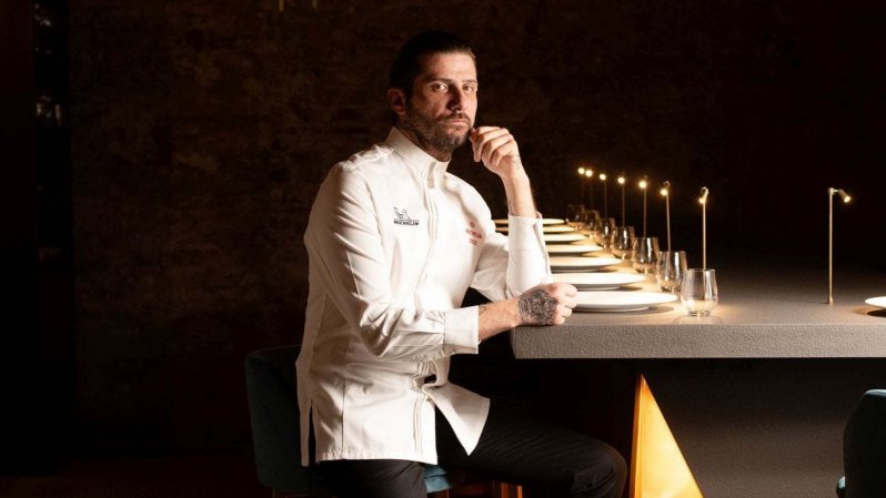 Lo chef Christian Mandura: 