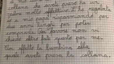 Rubano in casa sua, bambina di 8 anni scrive ai ladri: 