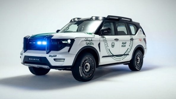 Ghiath, il Suv Robocop che farà paura ai ladri di Dubai
