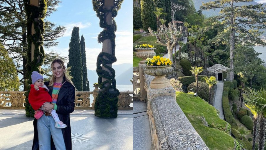 Per Chiara Ferragni Pasqua in visita a Villa del Balbianello: è il luogo del cuore Fai sul lago di Como