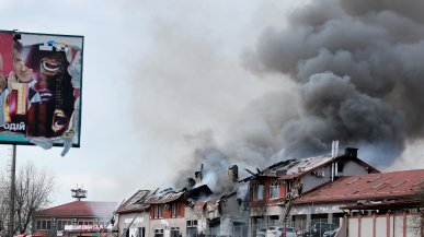 Ucraina, la foto del giorno. Leopoli, la normalità è un incubo