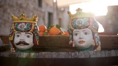 Paesaggio Italia:  Sicilia, Mediterraneo barocco     La collana