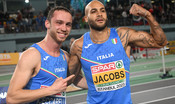Da Jacobs a Ceccarelli, l'Oro nei 60 metri al coperto resta all'Italia